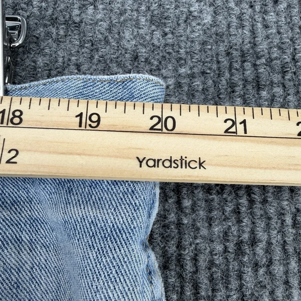 Wrangler Vintage Light Wash Jeans Distressed Workwear Grunge 40x33 Mens